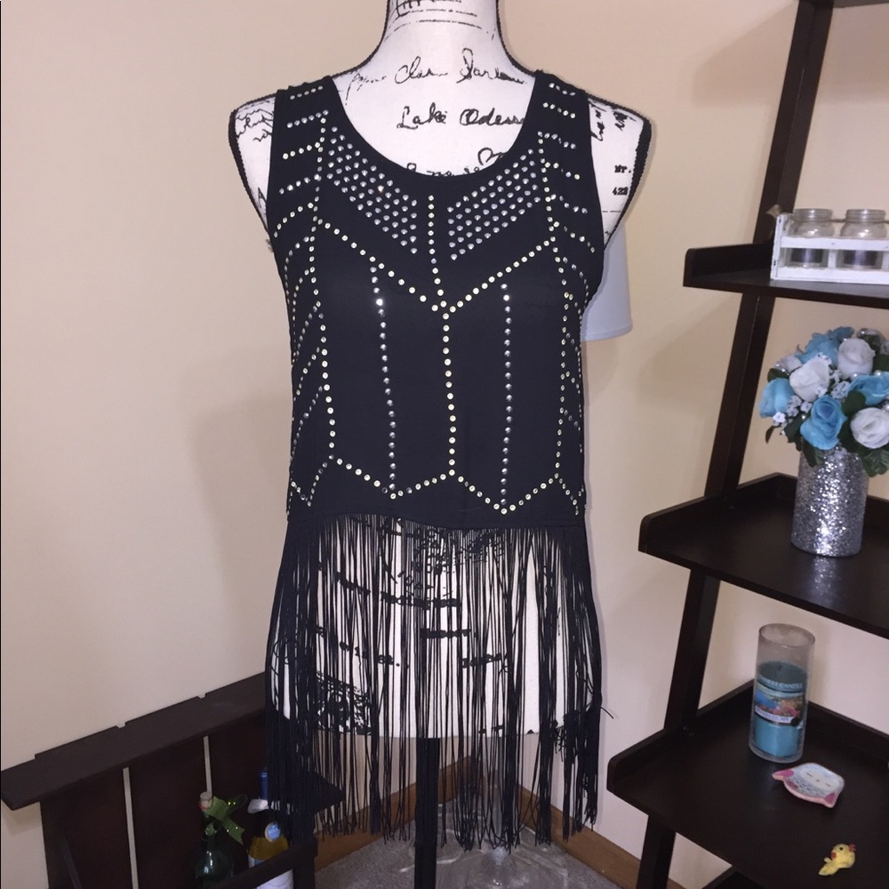 Black Frilled See Through Frilled Crop Top